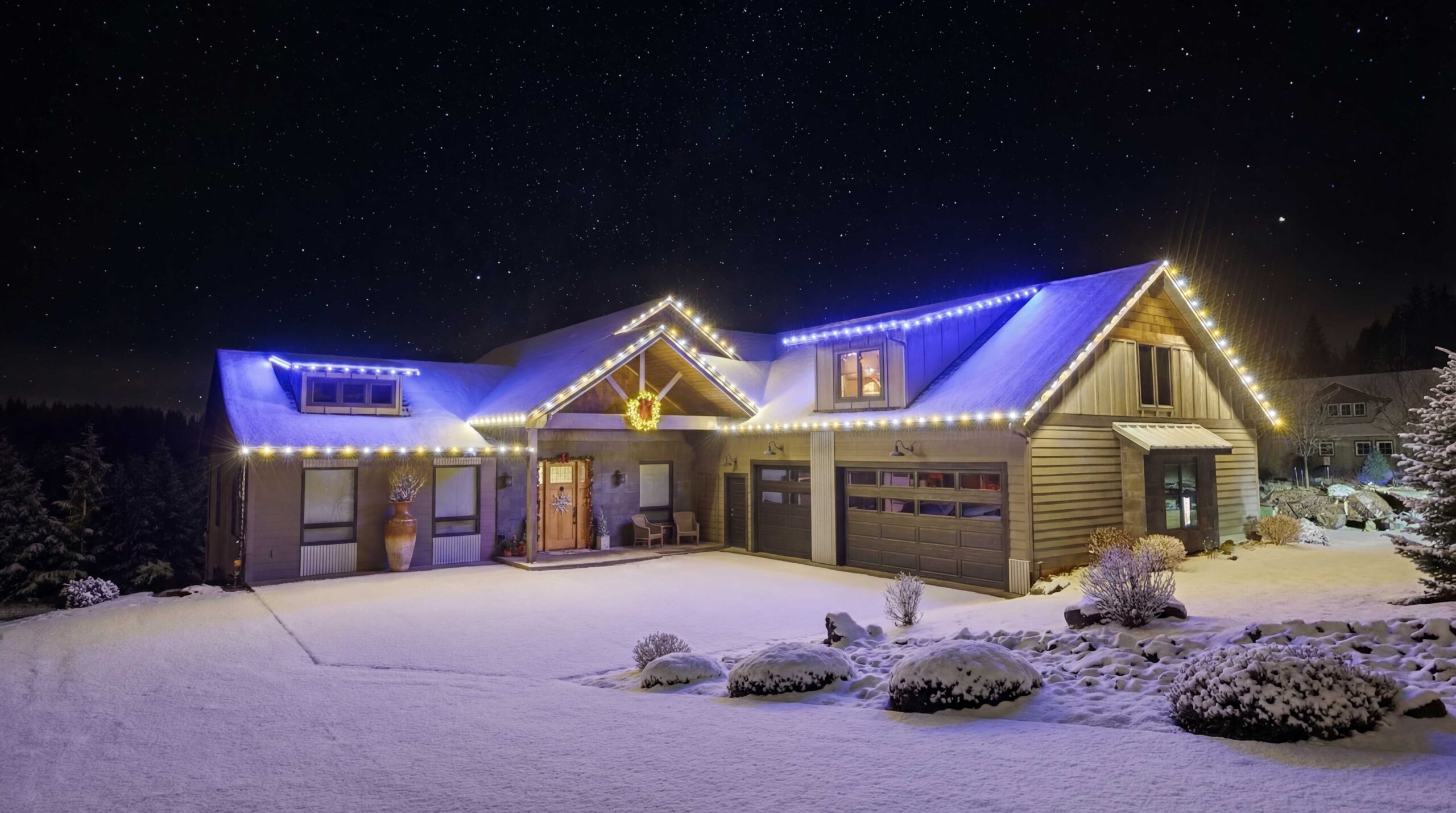 Christmas Lighting in Hayden, ID